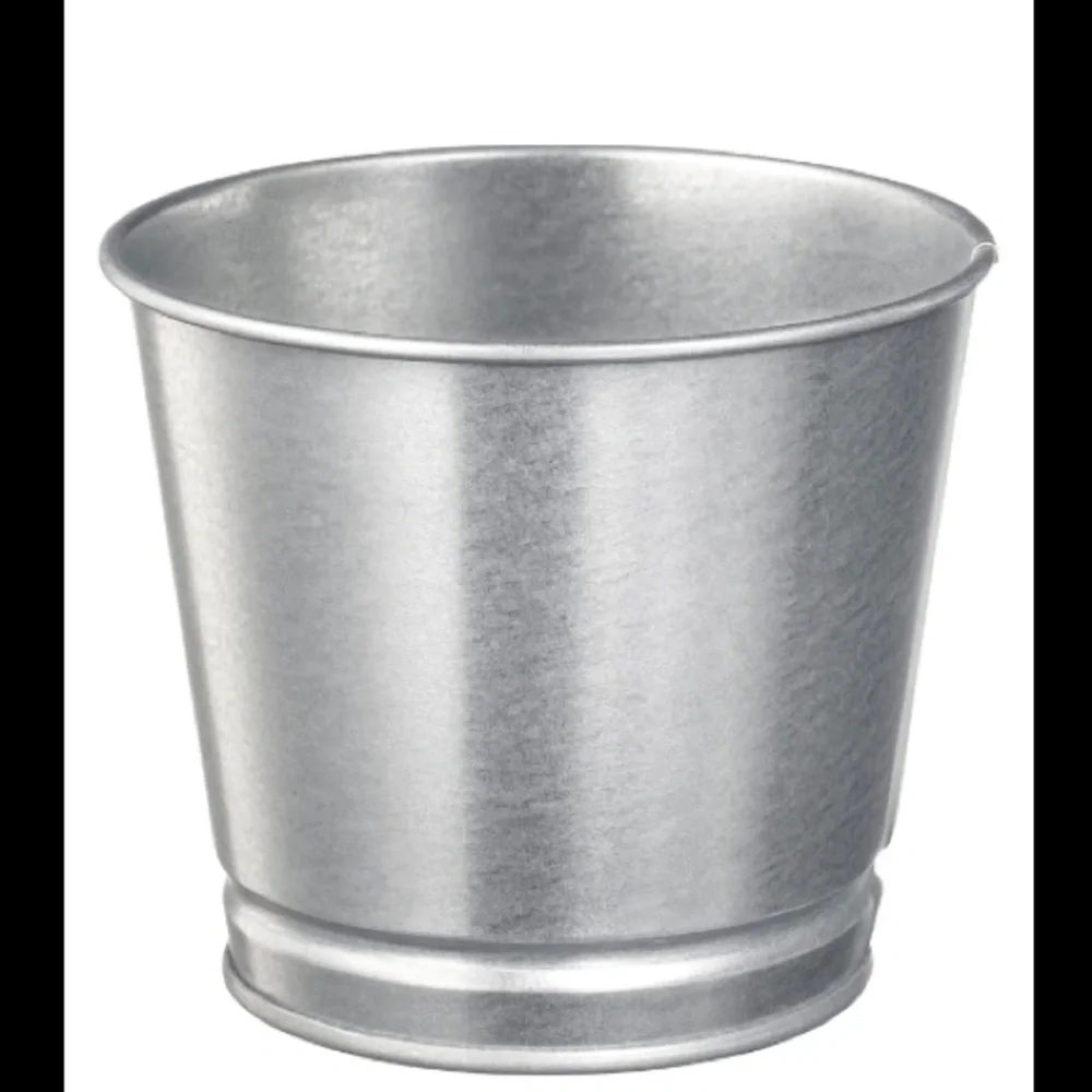Ikea// metal planter
